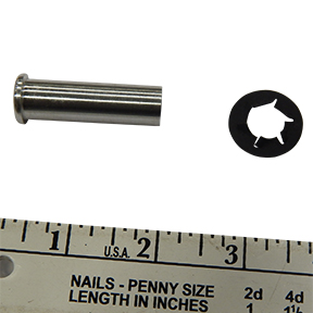 ODO-73M - Escutcheon, Door Sleeve, Alum : 