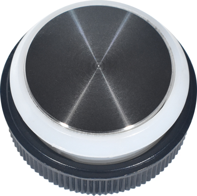 OPB-112-R - Push Button, 24Vdc SS SS4, Flat, Red LED : 
